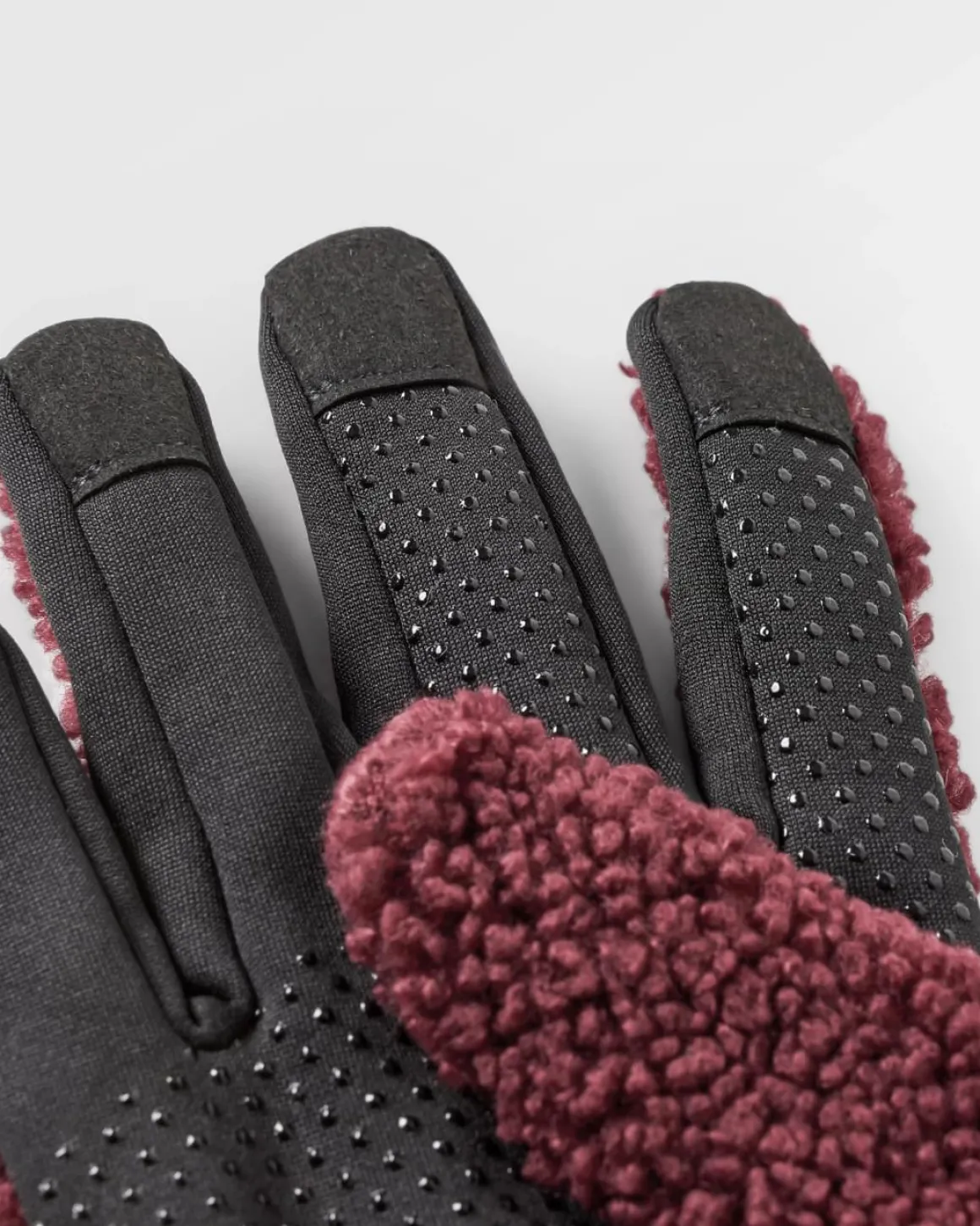 Gants Sherpa Recyclés Snowfall 2.0 - Wine