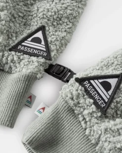 Gants Sherpa Recyclés Snowfall 2.0 - Pistache