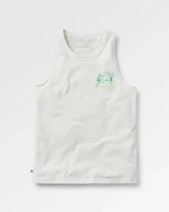Gilet en coton bio Better Outside - Marshmallow