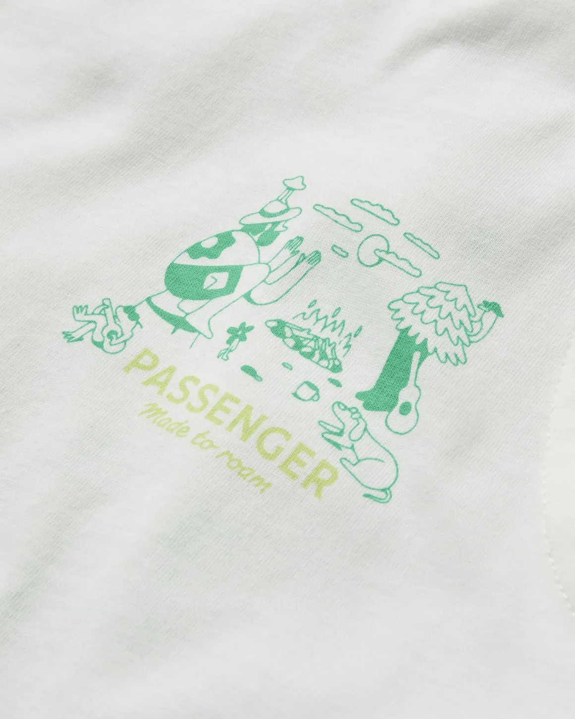 Gilet en coton bio Better Outside - Marshmallow