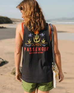 Gilet en coton recyclé planté - Noir