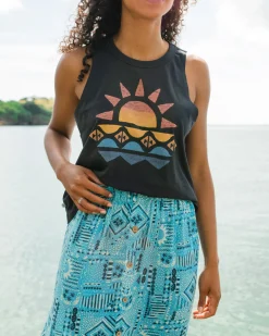 Gilet en coton recyclé Sunray - Noir
