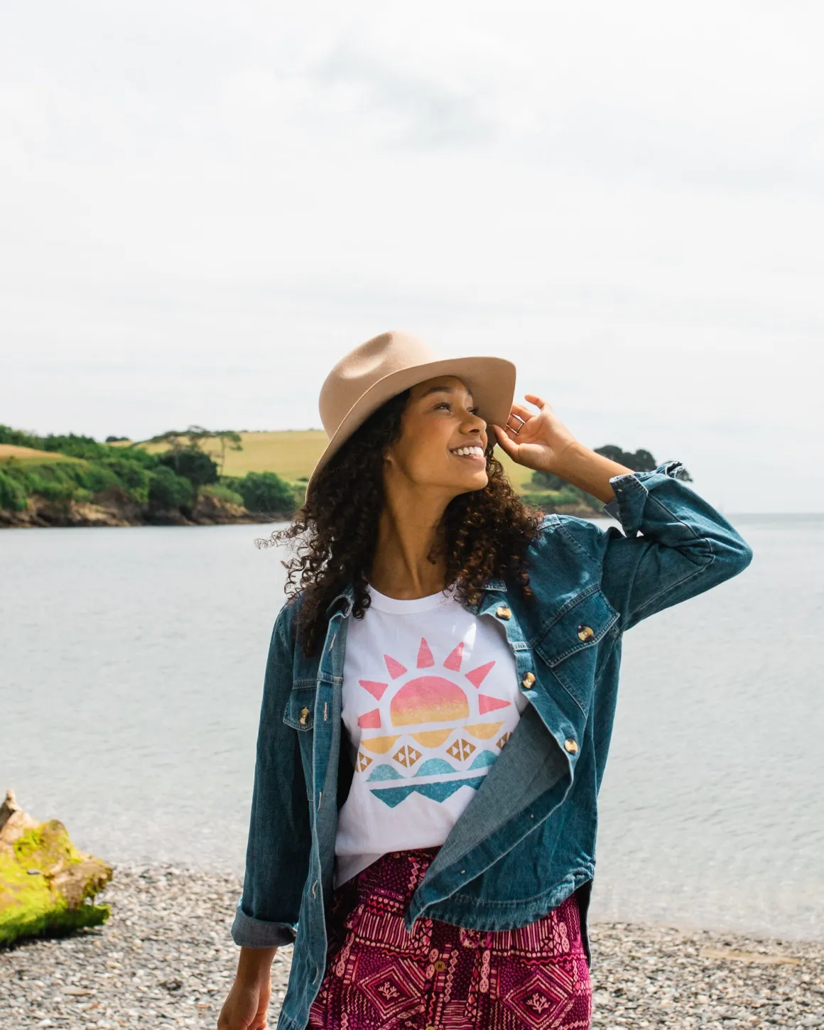 Gilet en Coton Recyclé Sunray - Blanc