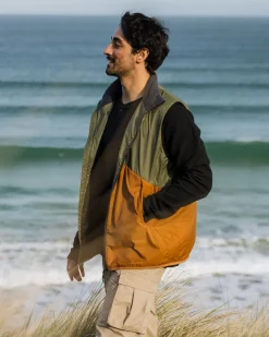 Gilet Isolé Recyclé Dusk - Olive Poudré