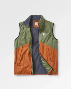 Gilet Isolé Recyclé Dusk - Olive Poudré