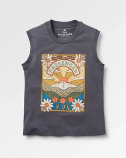 Gilet Saisonnier en Coton Recyclé - Charbon