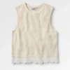Gilet Tricoté Bio Vintage - Bouleau