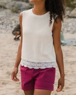 Gilet Tricoté Bio Vintage - Bouleau