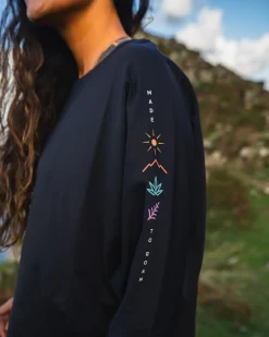 Hatha Haut Actif Recyclé - Noir