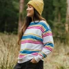 Haut texturé à manches longues - Multi Stripe