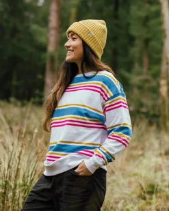 Haut texturé à manches longues - Multi Stripe