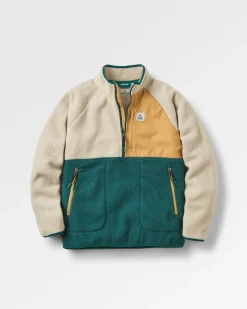 Home Sherpa Polaire Recyclé - Rain Forest/ Oatmeal