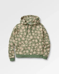 Hoodie en coton bio Arame - Pistache Algue