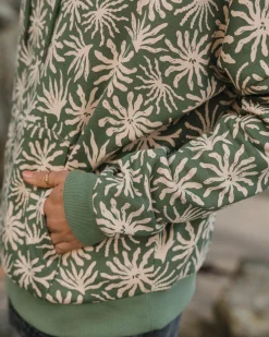Hoodie en coton bio Arame - Pistache Algue