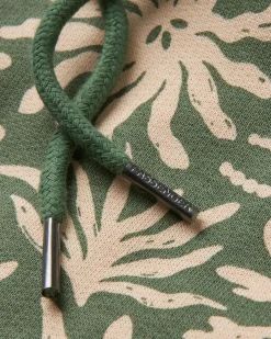 Hoodie en coton bio Arame - Pistache Algue