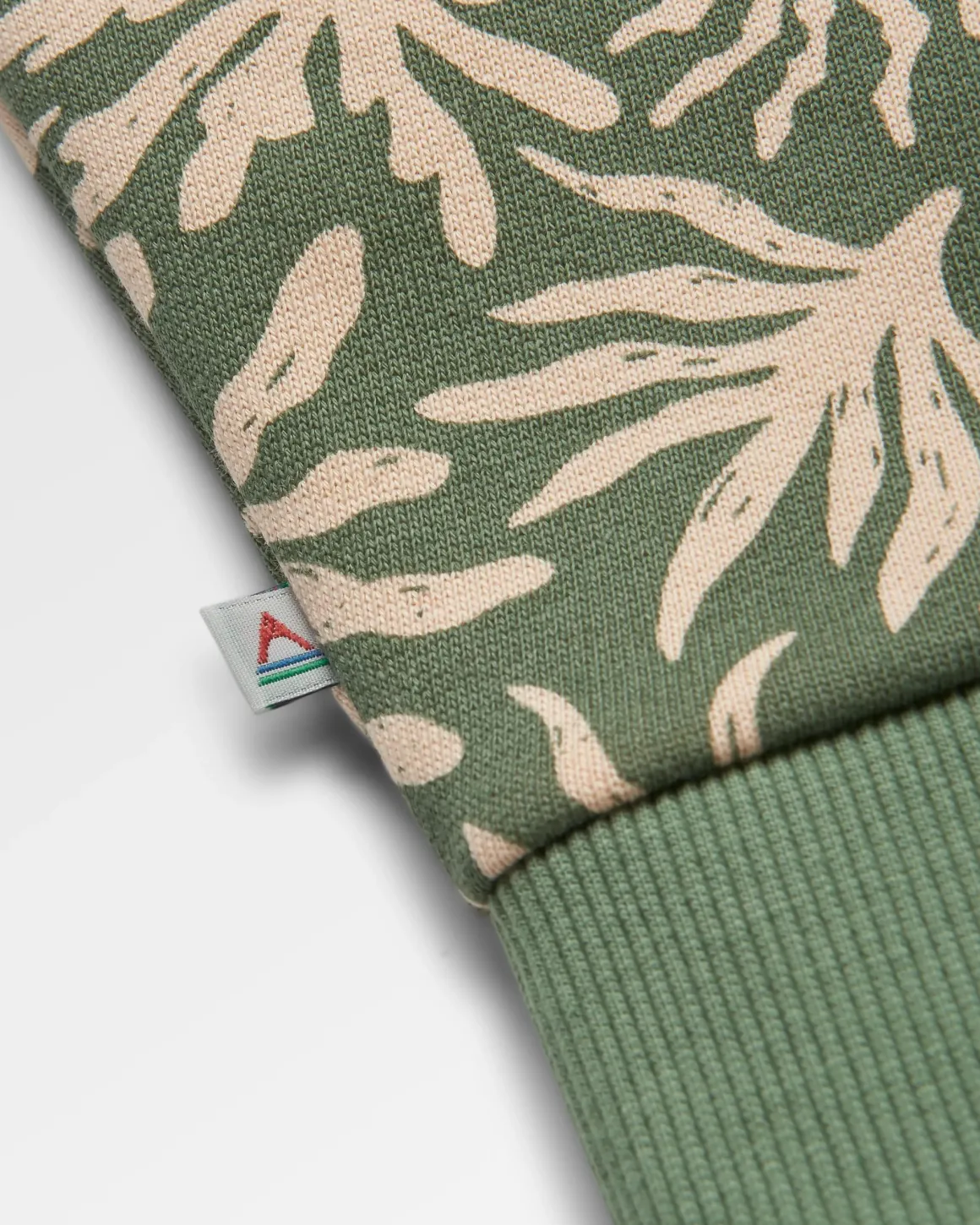 Hoodie en coton bio Arame - Pistache Algue