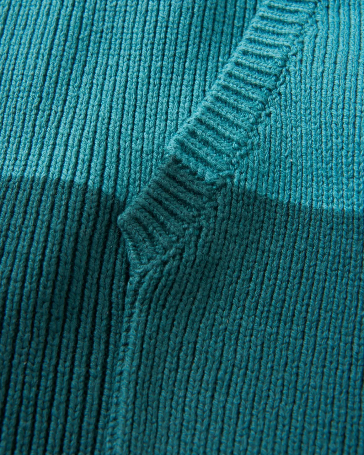 Hoodie en coton bio tricoté oversize Moments - Multi Rayures