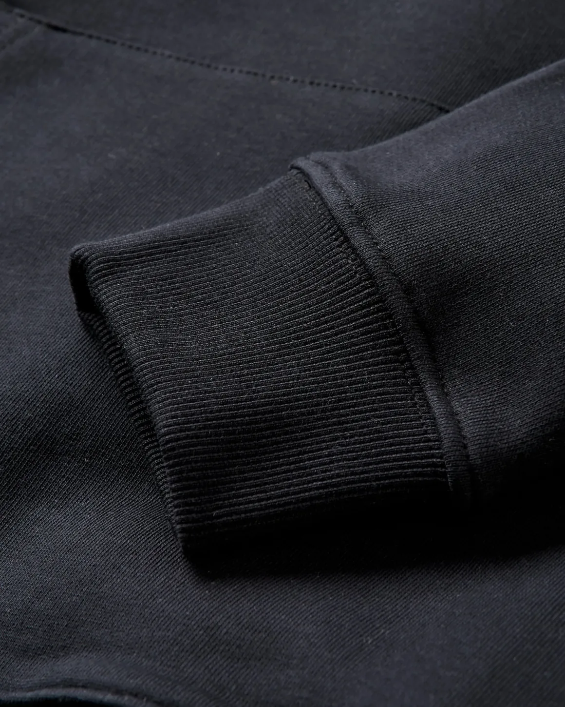 Hoodie en coton bio Vita - Noir
