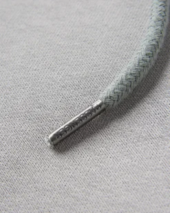 Hoodie en coton bio Waves u0026 Trees - Gris acier