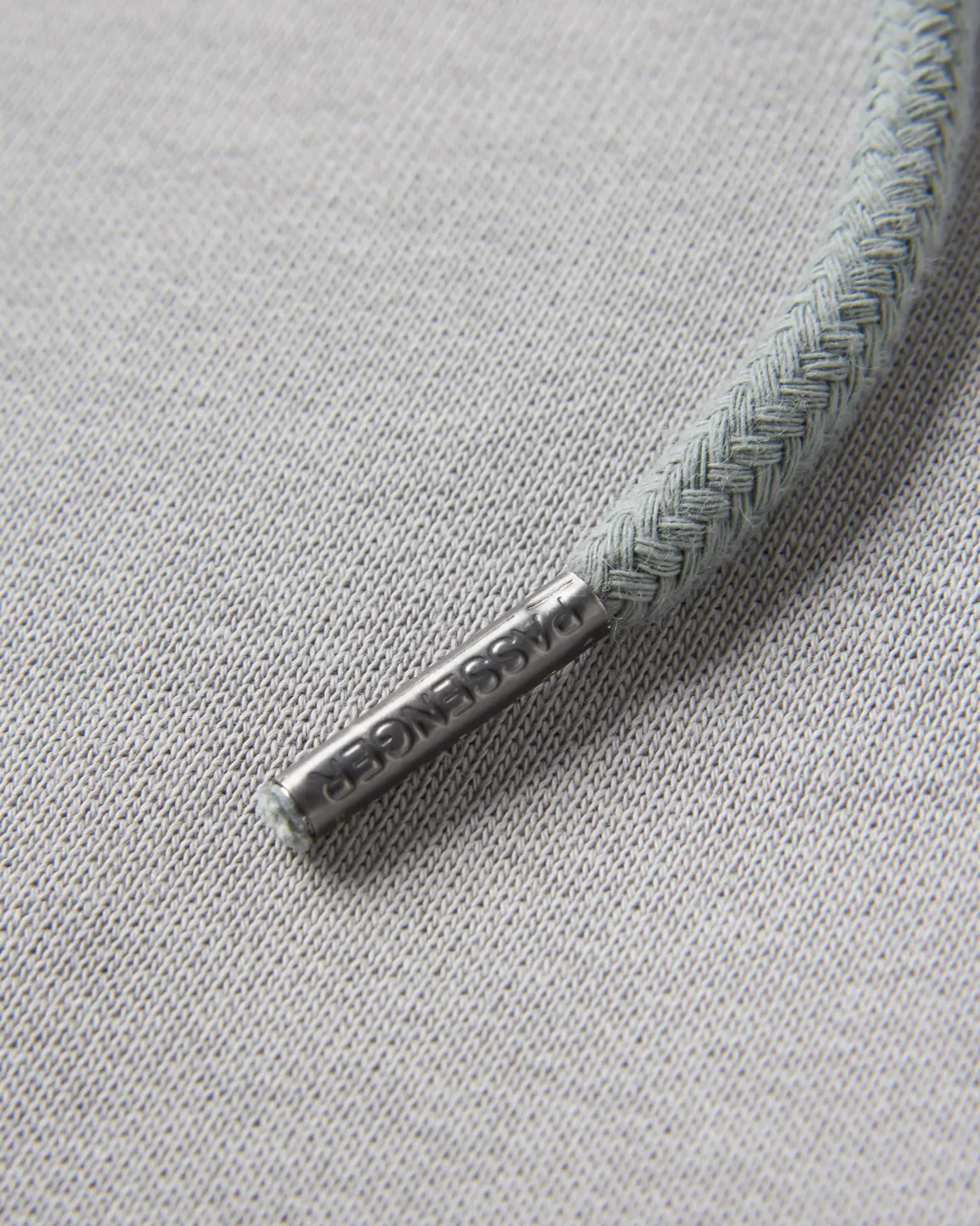 Hoodie en coton bio Waves u0026 Trees - Gris acier