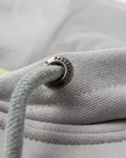 Hoodie en coton bio Waves u0026 Trees - Gris acier