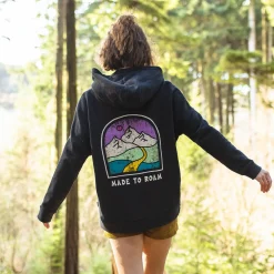 Hoodie en coton recyclé Friday Collective - Noir