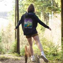 Hoodie en coton recyclé Friday Collective - Noir