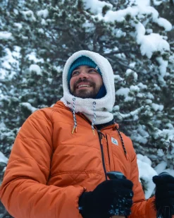 Hoodie en polaire recyclée Snowdrift - Bouleau