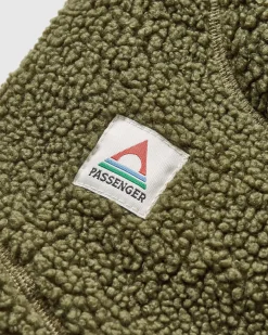 Hoodie en polaire recyclée Snowdrift - Kaki