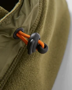 Hoodie en polaire recyclée Snow Lodge - Kaki
