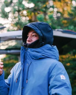 Hoodie en polaire recyclée Snow Lodge - Noir