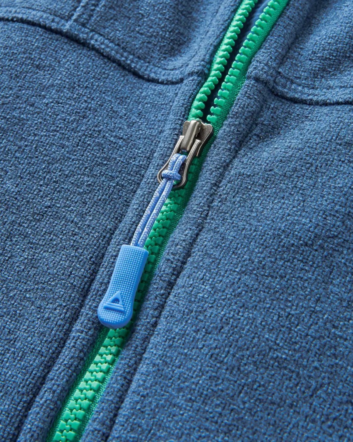 Hoodie en polaire recyclée pour femmes - Dark Denim Marl