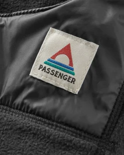 Hoodie en polaire recyclée Snow Lodge - Noir