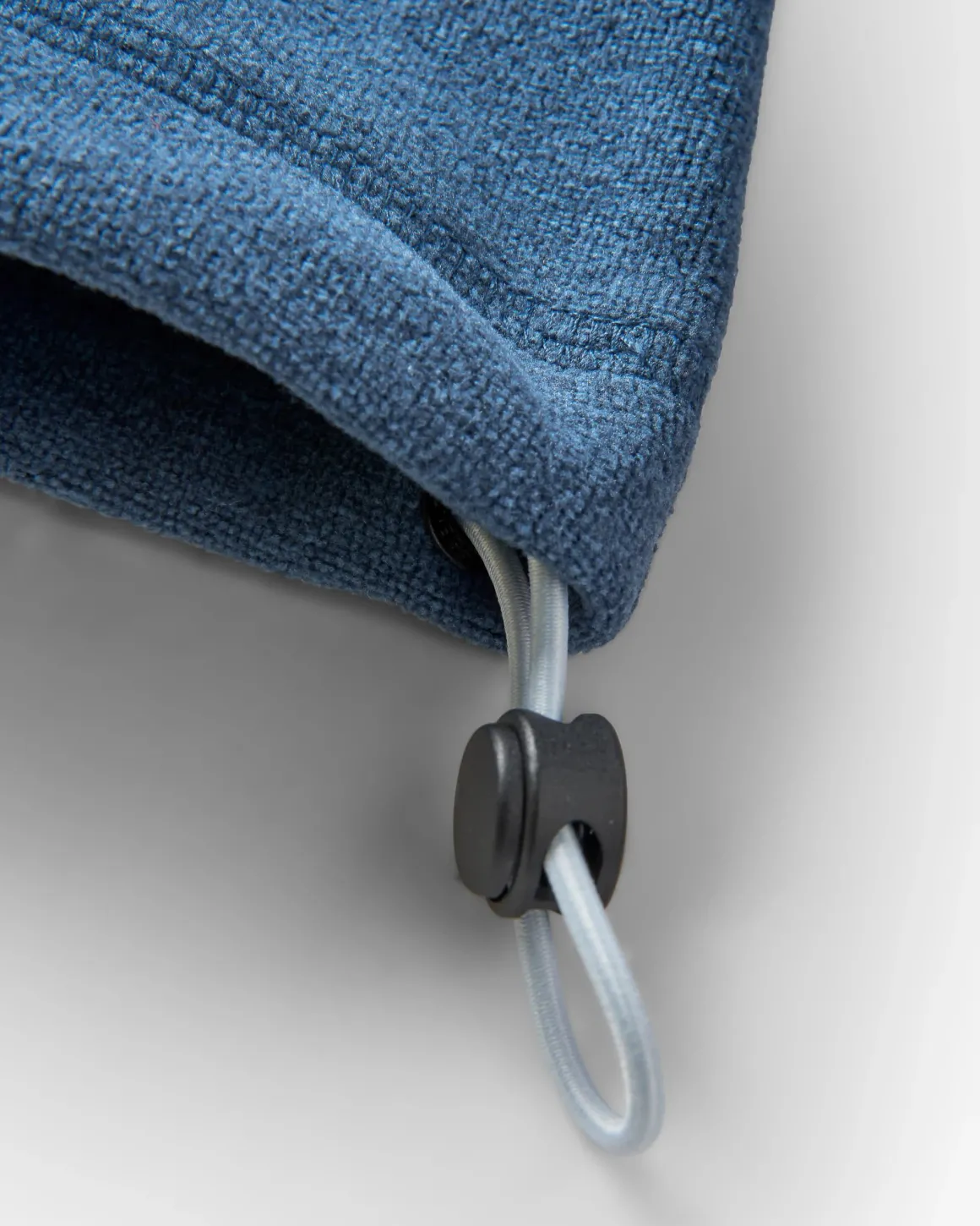 Hoodie en polaire recyclée Polartec® pour hommes - Denim foncé chiné