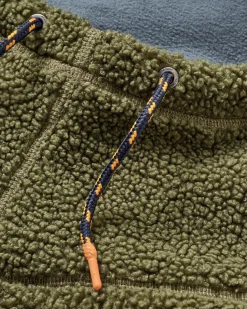 Hoodie en polaire recyclée Snowdrift - Kaki