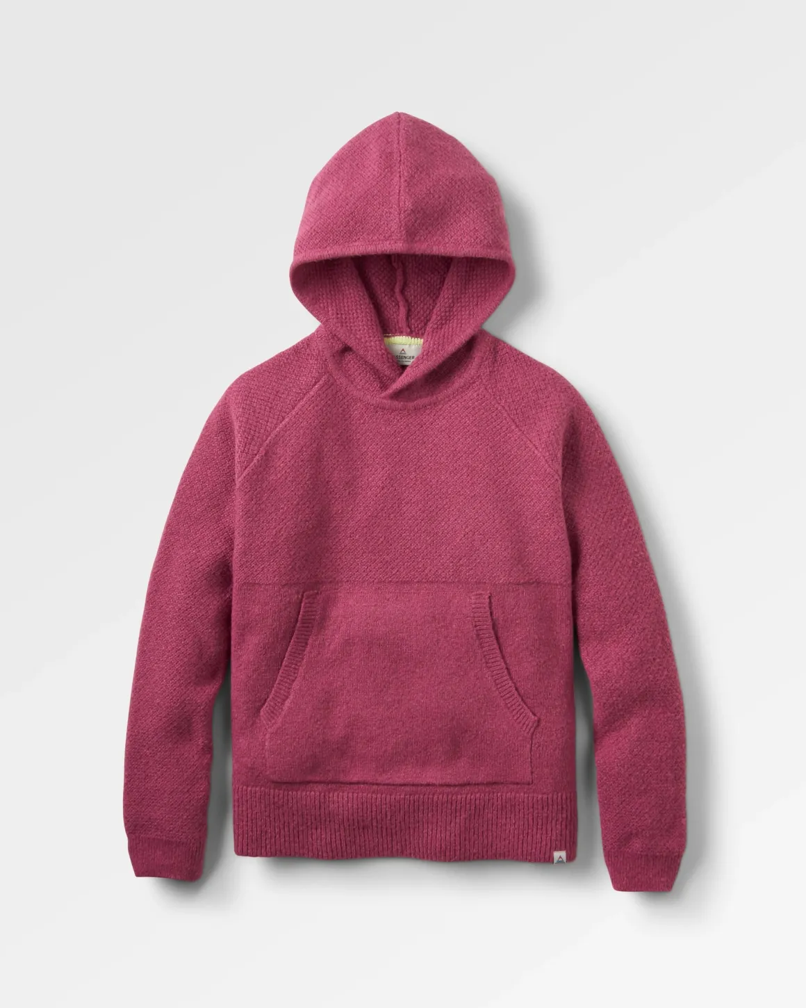 Hoodie Tricoté Recyclé Cove - Rhubarbe