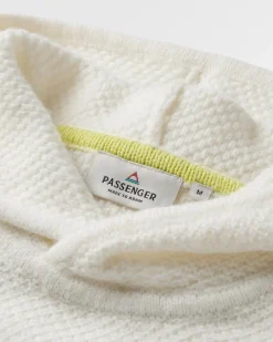 Hoodie Tricoté Recyclé Cove - Blanc Cassé