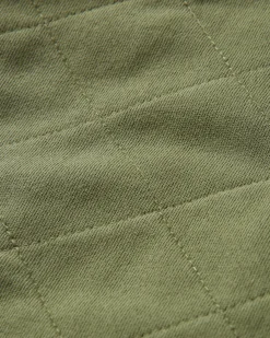 Hoodie zippé intégral matelassé recyclé Getaway - Khaki