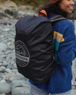 Housse de sac à dos recyclée (18-35L) - Noir