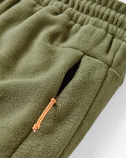 Jogger en polaire recyclée Set Off - True Black/ Khaki