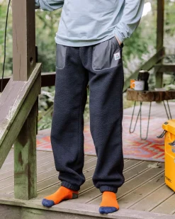 Jogger en polaire sherpa recyclée Offgrid - Noir