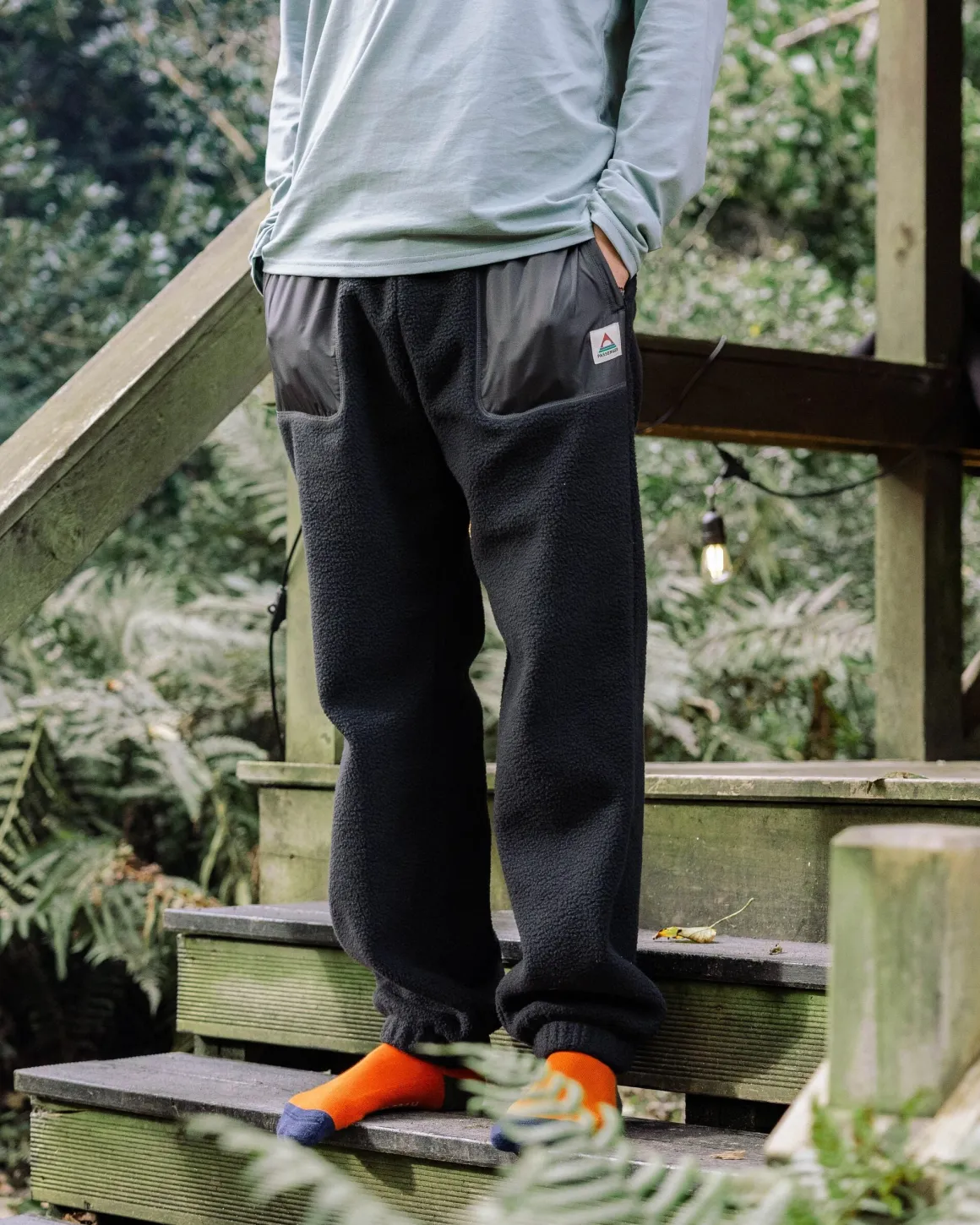 Jogger en polaire sherpa recyclée Offgrid - Noir