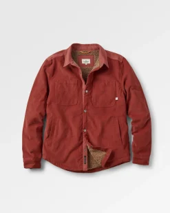 Kodiak 2.0 Surchemise en Corde Doublée Sherpa - Rouge Ocre