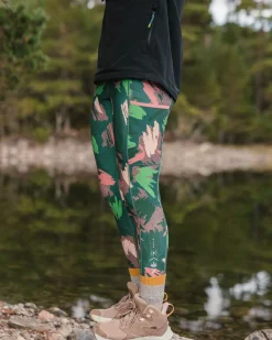 Legging Actif Recyclé Mantra - Montagne Abstraite Sapin