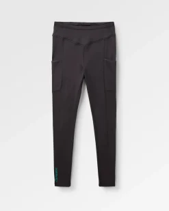 Legging d'hiver pour femmes en Polartec® recyclé - Noir