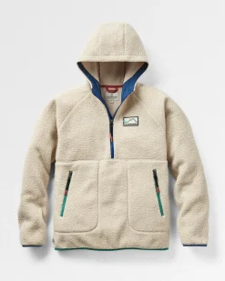 Maine 2.0 1/2 Zip Recycled Sherpa Fleece - Oatmeal