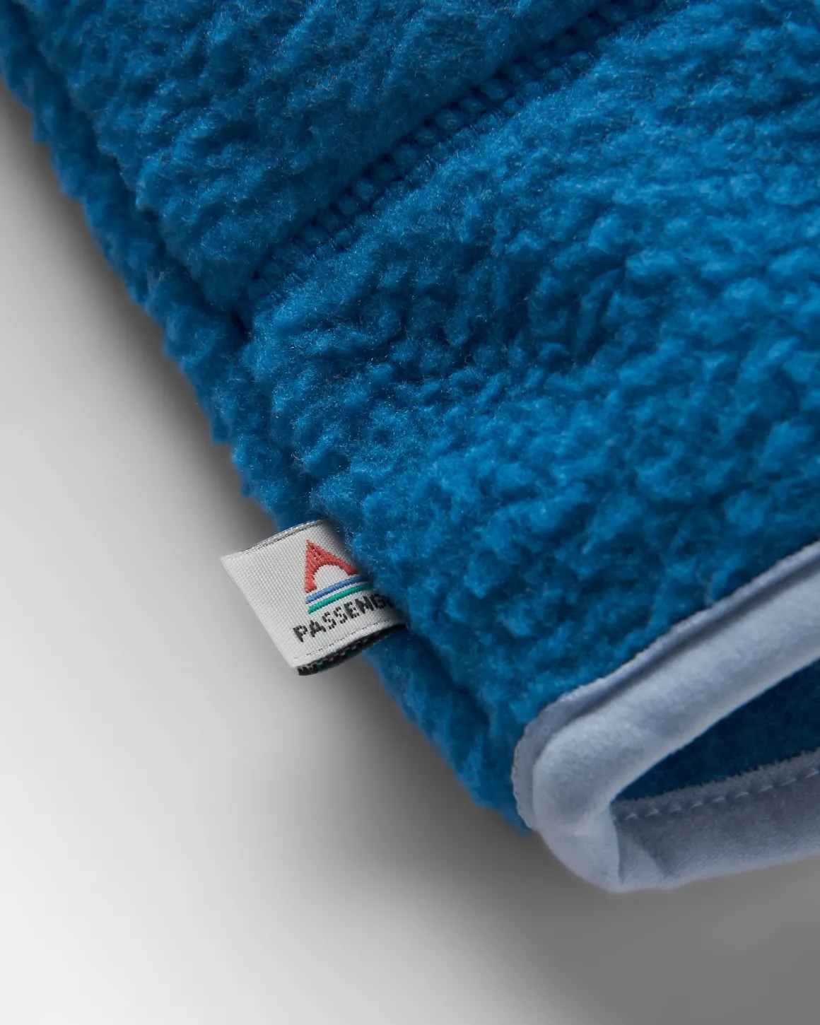 Maine 2.0 1/2 Zip Recycled Sherpa Fleece - Blue Steel