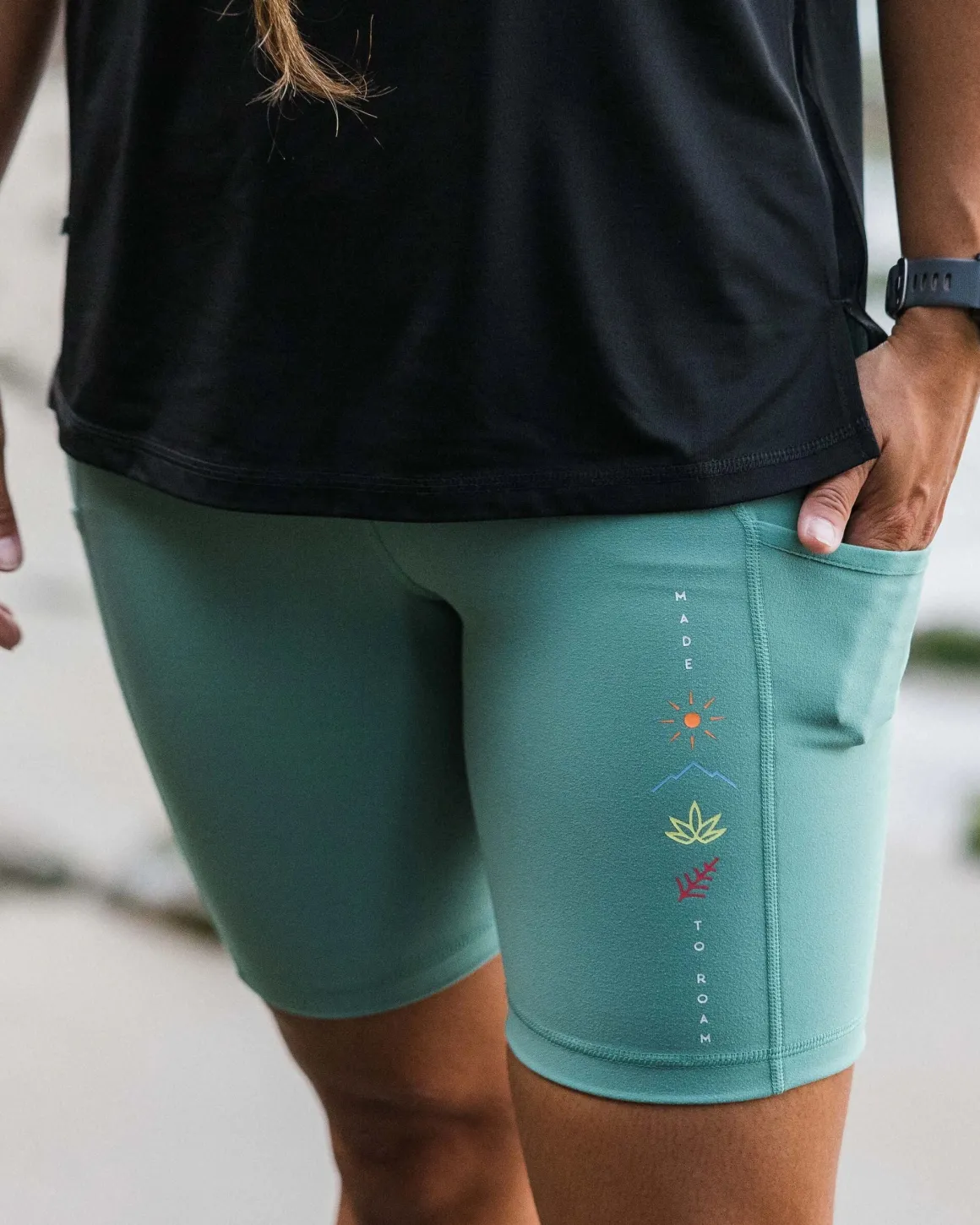 Mantra Short Actif Recyclé - Deep Sea