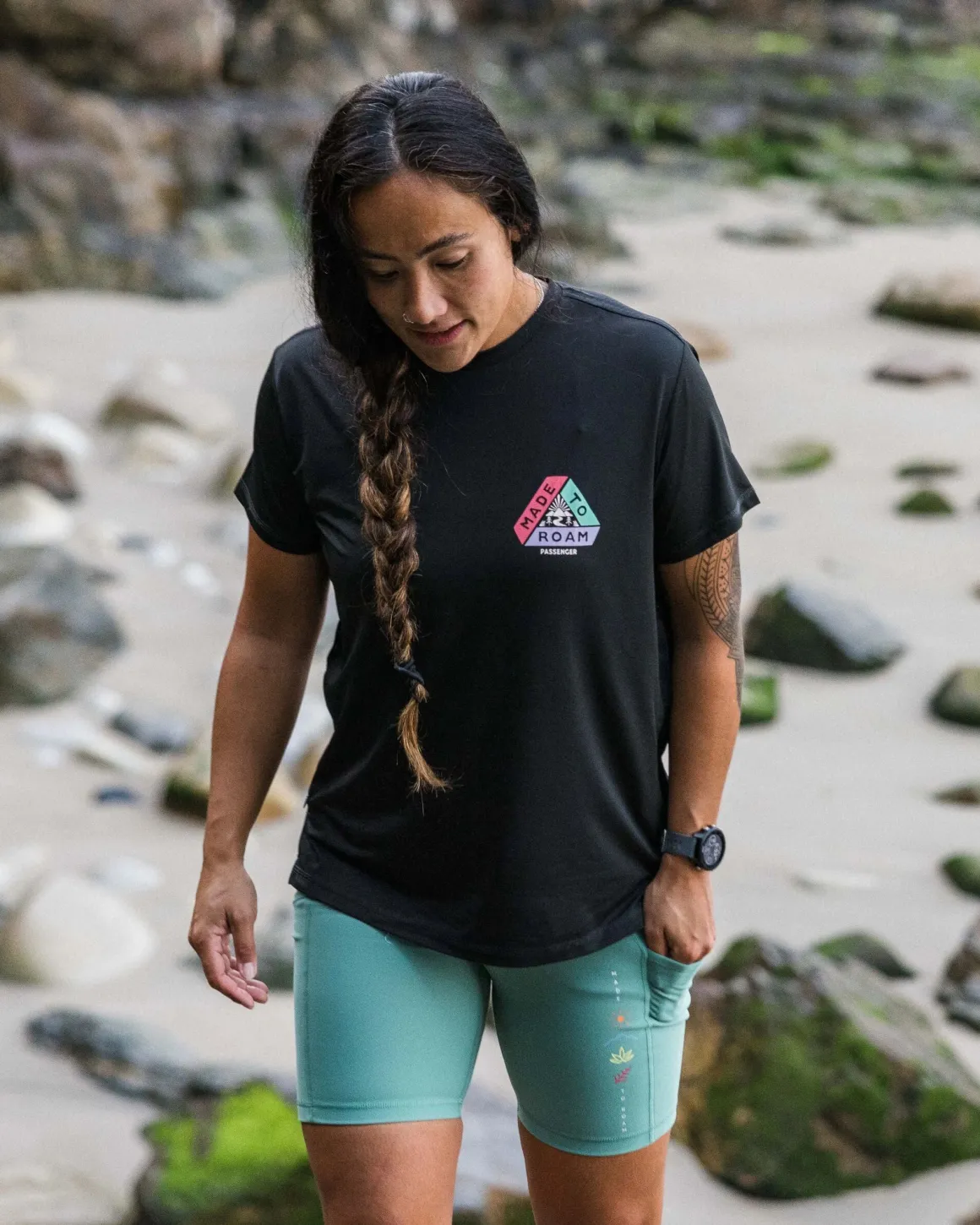 Mantra Short Actif Recyclé - Deep Sea