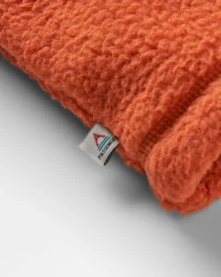 Maren 1/2 Zip Recycled Sherpa Fleece - Burnt Orange